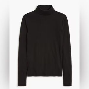 J. Crew Ribbed Knit Mockneck Long Sleeve Top SZ XL